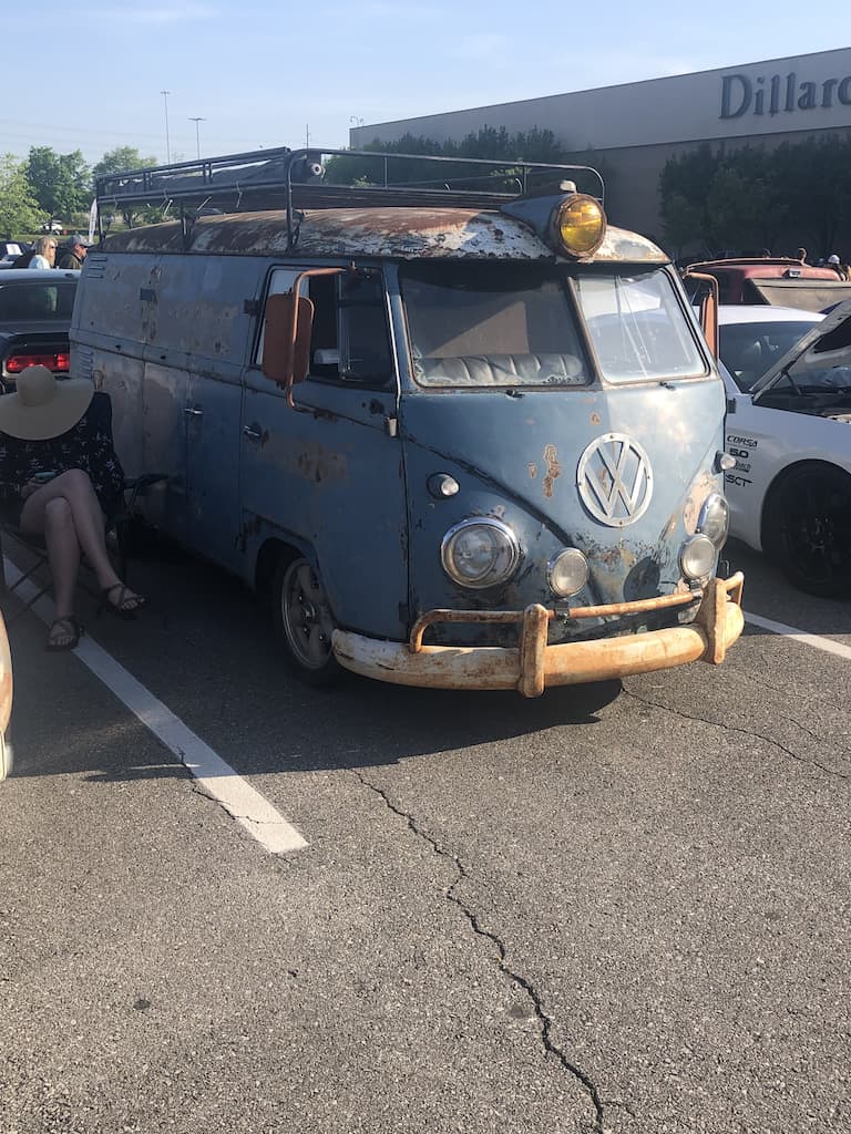 Old VW bus