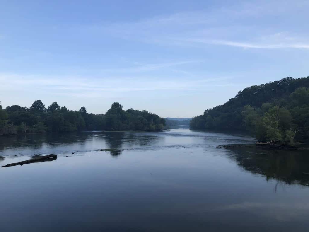 French Broad River at Seven Islands
