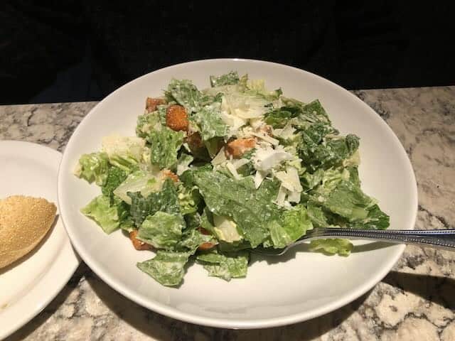Caesar salad from Firebirds